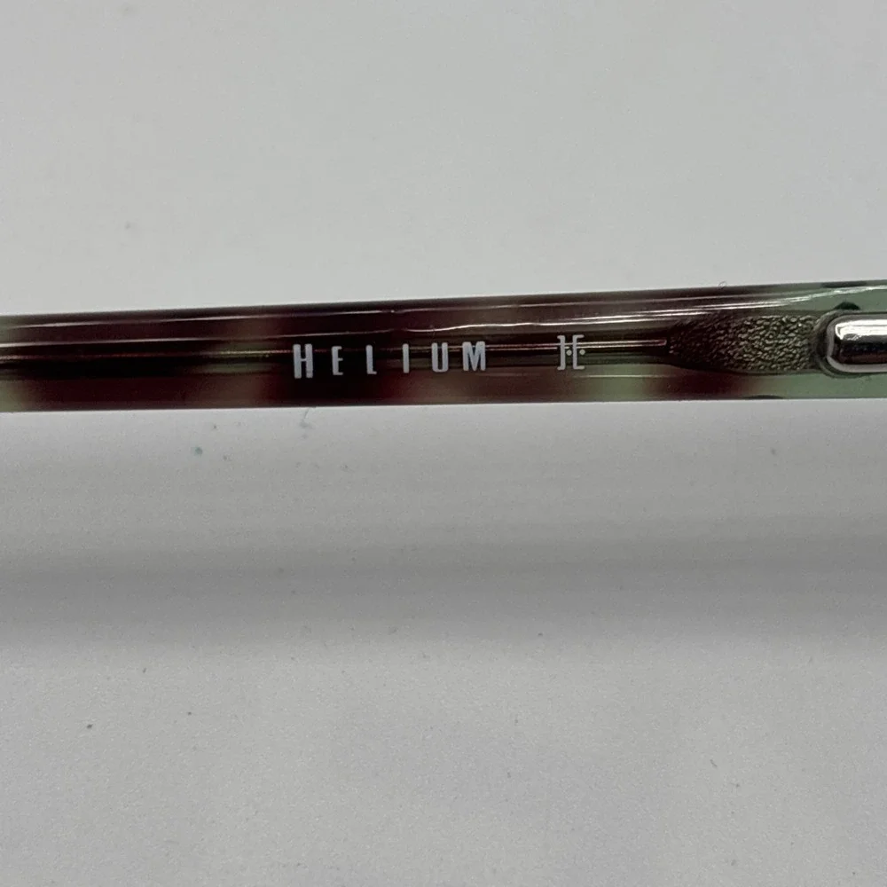 HELIUM 4387 Mint Tortoise Womens Semi Cat Eye Full Rim Eyeglasses 53-17-140 #665
